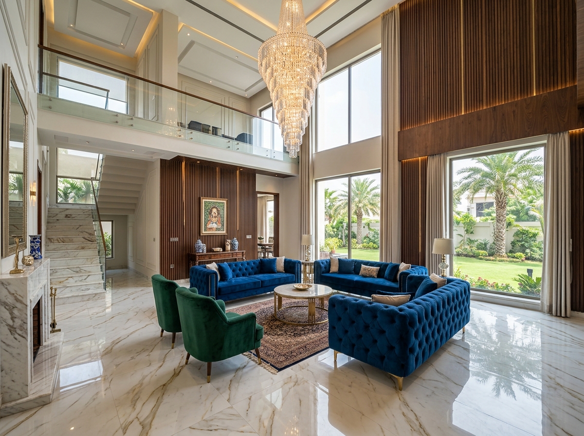 Palatial Living Room